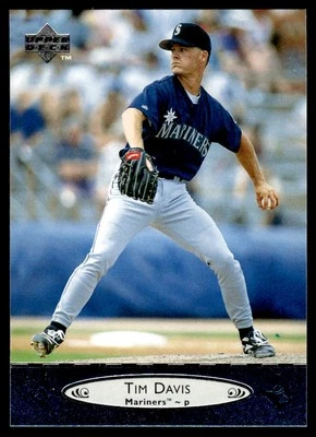 1997 Upper Deck Pepsi Insert Seattle Mariners Tim Davis Seattle Mariners #M16 - Image 1 of 2