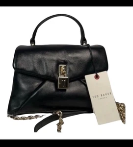 🖤New Ted Baker London Poppy Top Handle Satchel Bag Black Fashion Comfortable! - Picture 1 of 10
