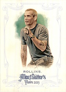 2013 Topps Allen & Ginter Henry Rollins #348