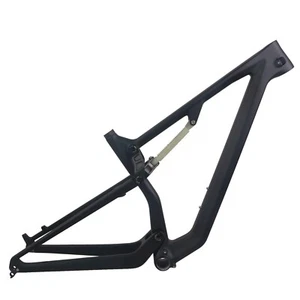 NEW carbon frame full suspension MTB bicycle frame XC travel 120mm bike FM198 - Picture 1 of 14