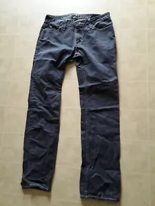 Jeans uomo grigio denim - by VANS - taglia 30x32 5 tasche - Foto 1 di 3