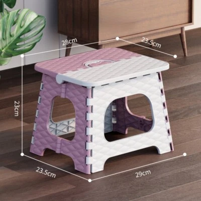 1PCS Folding Portable Step Stool Outdoor Camping Fishing Hiking Foldable Bench - Image 1 of 4