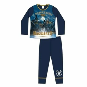 NEW Girls Harry Potter 'I would Rather Be At Hogwarts' Pyjama Set 5 -12 years - Picture 1 of 1