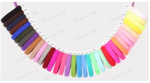20 50 WOMEN Girls THICK School Uniform Endless Hair Elastics Bobbles Band Ponios - Picture 1 of 17