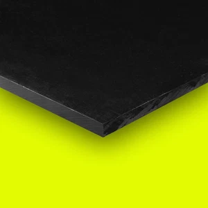 Delrin - Acetal Plastic Sheet 8mm x 250mm x 500mm - Black Color Free Shipping - Picture 1 of 1