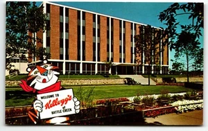 Postkarte Kellogg's Company Chrom Werbung Battle Creek Michigan Mi UNP - Bild 1 von 2