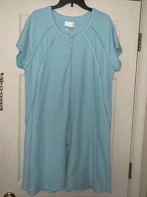 Bata de Colección VANITY FAIR Waffle Buttery Soft Bolsillos Ajuste Suelto ❤️tb47 Foto 1 de 4