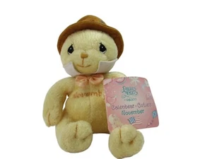 Precious Moments Enesco Bär Stofftier Plüschtier gelb Cleanbear Cuties November - Bild 1 von 5