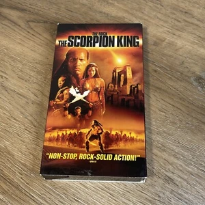 The Scorpion King VHS VCR Video Tape Used Michael Clarke Duncan The Rock - Picture 1 of 5