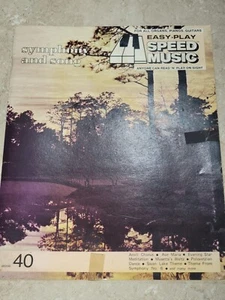 Vtg Sight & Sound Easy Play Symphony and Song - Song Book Piano Guitar Vocal - Picture 1 of 4