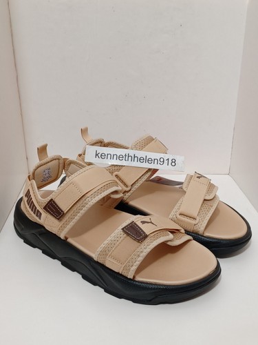 NUOVO SANDALO PUMA RS 37486211 KAKI DA UOMO TAGLIA 10