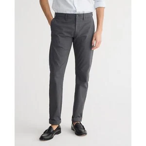 Neu J.Crew Always 484 Slim Fit Stretch Chino Hose Grau Gr. 44x34 - Bild 1 von 13