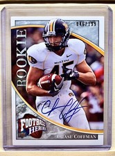 2009 Upper Deck Football Heroes Silver Chase Coffman RC Auto 46/199 #120