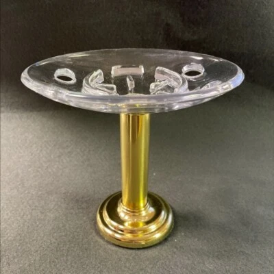 Franklin Latón Jamestown Latón Pulido Cepillo de Pie y Soporte para Jabón D9075pb Foto 1 de 4