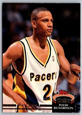 1992-93 Stadium Club #318 Pooh Richardson - Image 1 of 2