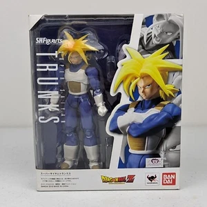 SH Figuarts Dragon Ball Z Super Saiyan Trunks 2016 Bandai Android Saga - Picture 1 of 6
