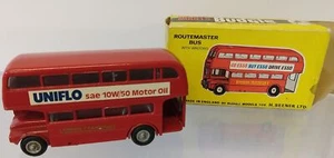 Vintage Budgie Diecast Routemaster Bus with Oil Company Advertising : H. Seener - Picture 1 of 5