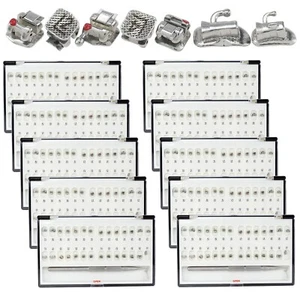 10 soportes de ortodoncia dental pasivos DAMON Q MBT - Imagen 1 de 16