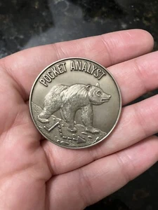 Pocket Analyst Coin 1983 EPK - Bull Bear Stock - Picture 1 of 7