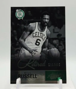2012-13 Panini Absolute Bill Russell Retired #/499 Celtics HOF - Picture 1 of 7
