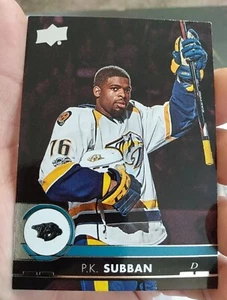 2017-18 17-18 Upper Deck UD Series 1 Base #111 P.K. Subban Predators - Picture 1 of 7