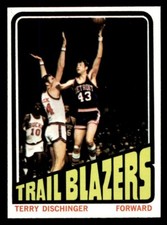1972 Topps Basketball #143 Terry Dischinger NM/MT *d3