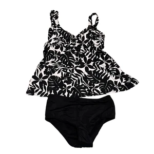 Kim Gravel X Trajes de Baño Para Todos Fluidos Tankini y Conjunto Calzoncillo Talla 8 Nuevo con etiquetas - Imagen 1 de 7