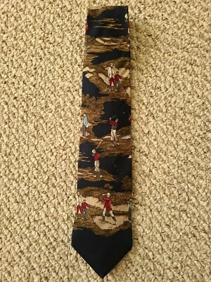 Corbata de golf 100 % seda para hombre colección Madison de Danbury Foto 1 de 3