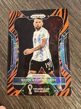2022 Panini Prizm FIFA World Cup Choice Tiger Stripe SP  Nicolas Otamendi 🇦🇷