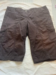 Womens Brown APT 9 Shorts Size 16 - Picture 1 of 5