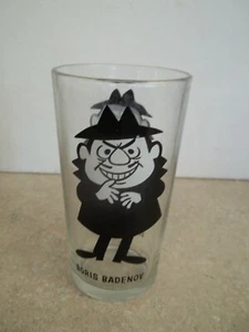 1970s VTG MR. PEABODY PEPSI COLA COLLECTOR GLASS RARE SHORTER 5" - Picture 1 of 1