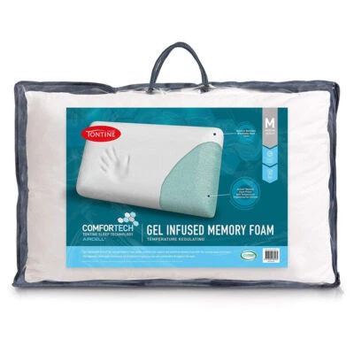 Tontine Comfortech Aircell Gel Infused Memory Foam Medium Pillow - Image 1 of 3