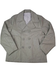 Surplus Peacoat Grau Jacke Sailorjacket Seemannsjacke Wolle Winterjacke 5001 - Bild 1 von 9
