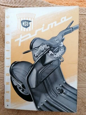 Libretto uso manutenzione NSU Prima scooter tipo lambretta - Immagine 1 di 4