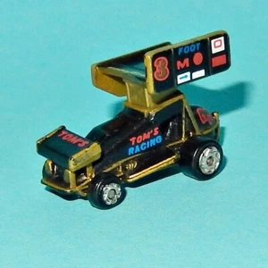 MICRO MACHINES - SPRINT CAR black/gold "TOM'S RACING" - Hot Deal Bonus car - Bild 1 von 2