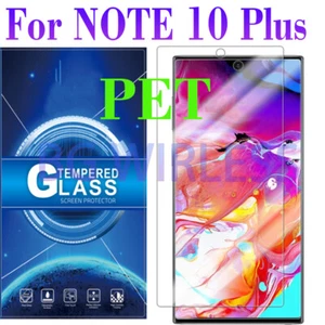 For Samsung Galaxy Note 10 Plus Soft PET Screen Protector Case Friendly - Zdjęcie 1 z 2
