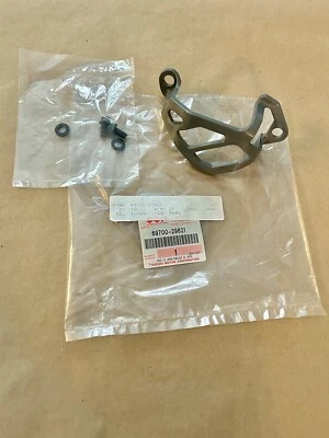 2001-2004 Suzuki Rm 125 250 Oem Rear Brake Caliper Guard 2000-2007 Drz 400 400E - Image 1 of 4
