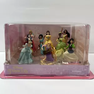 Disney Prinzessin Deluxe Figur Spielset 9er Set Belle Jasmine Mulan Cinderella - Bild 1 von 9