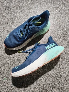 Scarpe Hoka One One Arahi 7 donna taglia 7 blu sneakers da corsa 1147851 MSF - Foto 1 di 8