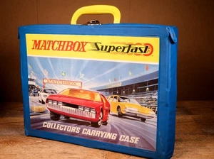 Matchbox Lesney Superfast Collector's Carrying Case valigetta auto rara - Foto 1 di 4
