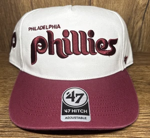 NEU '47 Hitch Philadelphia Phillies MLB Snapback verstellbar weiß/rot/blau Mütze - Bild 1 von 4