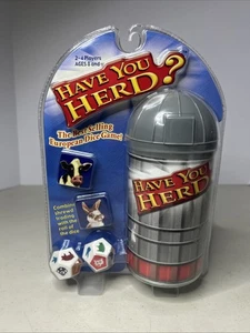 New Rare 2007 Have You Herd? Farm Animal Silo Winning Moves European Dice Game - Picture 1 of 4