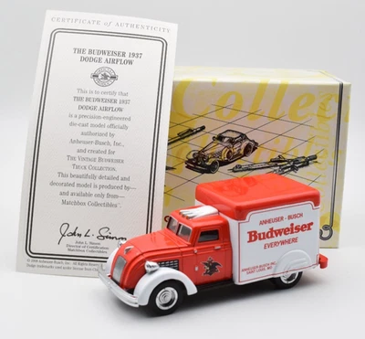 Matchbox Collectibles Yesteryear 1937 Dodge Airflow The Budweiser. YVT02/M - Immagine 1 di 4