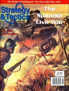 Strategy & Tactics Magazine #219 Spanish Civil War Battles 2, UNPUNCHED - Picture 1 of 1