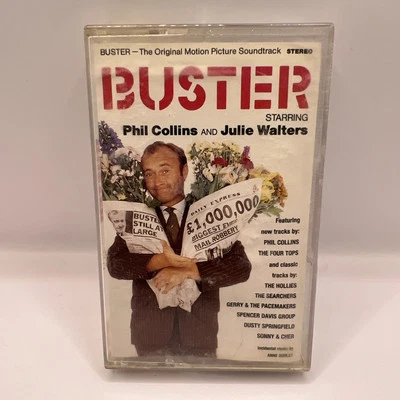 BUSTER Cassette Tape 80s Soundtrack PHIL COLLINS A GROOVY KIND OF LOVE - Image 1 of 3