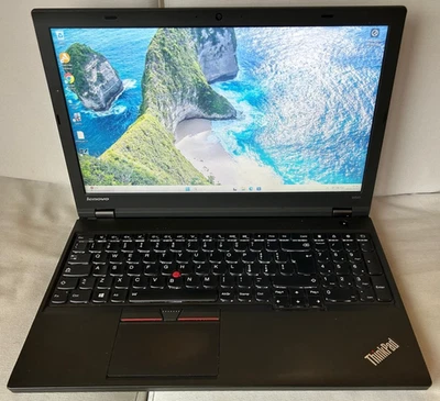 LENOVO ThinkPad W541 15,6" NVidia Quadro CPU i7 2.80GHz 16GB ram SSD 250GB,Win11 - Immagine 1 di 4