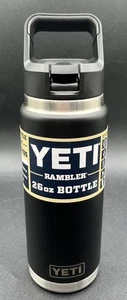 (NEW) YETI RAMBLER 26OZ BOTTLE - BLACK (MVP035213) - Picture 1 of 3