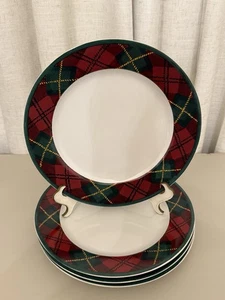 Block Indonesia Father Christmas by Gear Vintage 11in Dinner Plates (SET OF 4) - Picture 1 of 8