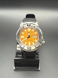 Seiko SKX781 Orange Monster 7S26-0350 Diver 200m 2004 Auto w/ Straps Working - Picture 1 of 23