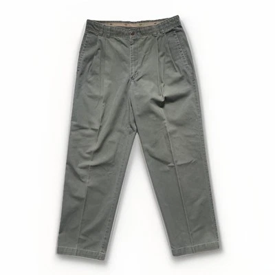 Pantalones de Colección Levis Dockers Para Hombres (34x30) Calce Clásico Plisado Sueltos EE. UU. Pantalones Foto 1 de 4